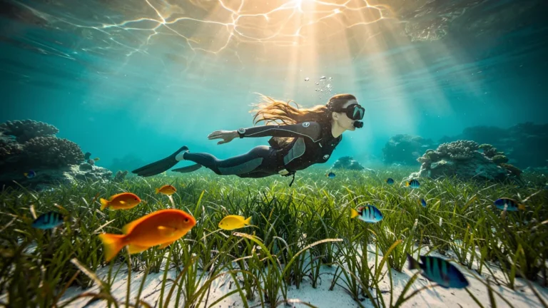 Plongée en apnée de 2 minutes dans les herbiers d’Anse Dufour, un moment qui a tout changé