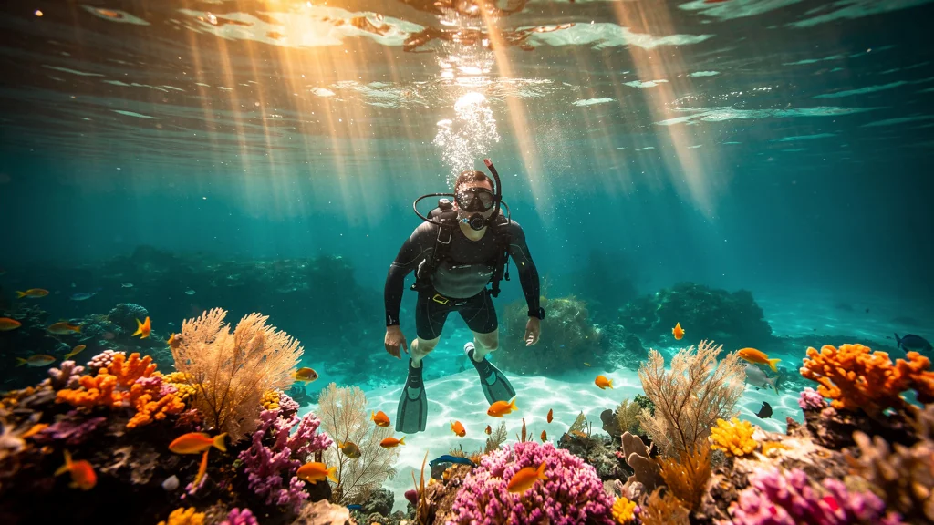 Plongée libre en Martinique en mai-juin : rencontre spectaculaire avec la thermocline sous-marine