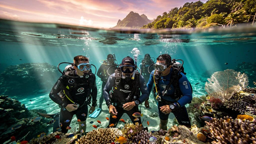 Plonger avec un club local en Martinique : immersion authentique loin des centres touristiques