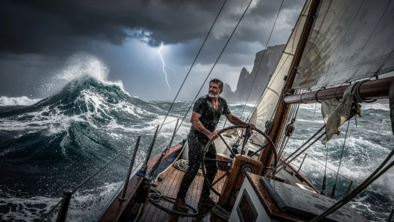 Sortie en Atlantique tournée au cauchemar, météo marine ignorée, tempête violente et bateau en péril