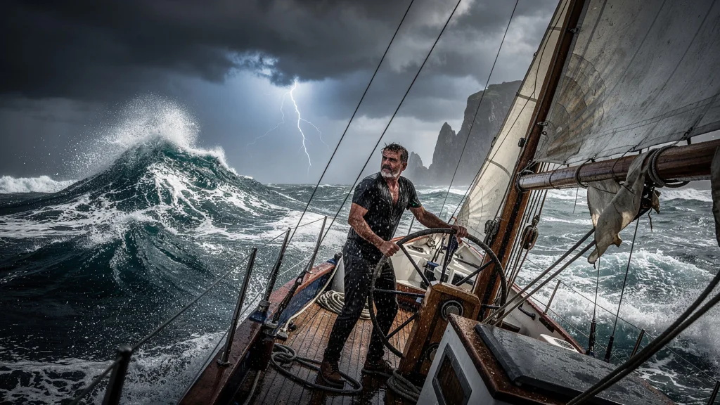 Sortie en Atlantique tournée au cauchemar, météo marine ignorée, tempête violente et bateau en péril